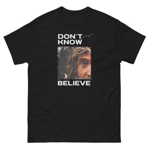 Believe in Jesus Adult Tee - Image 3