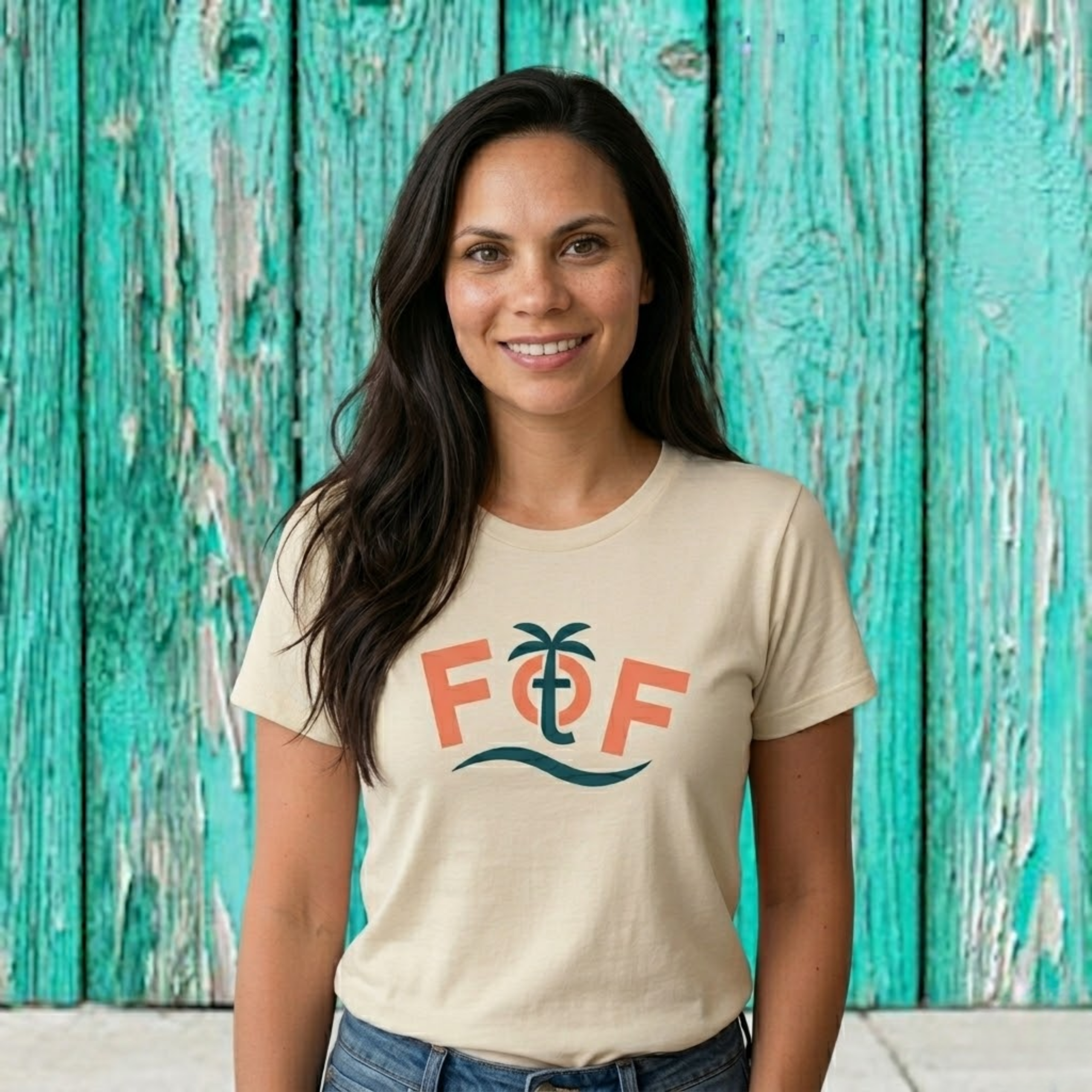 Palm Tree Logo Tee