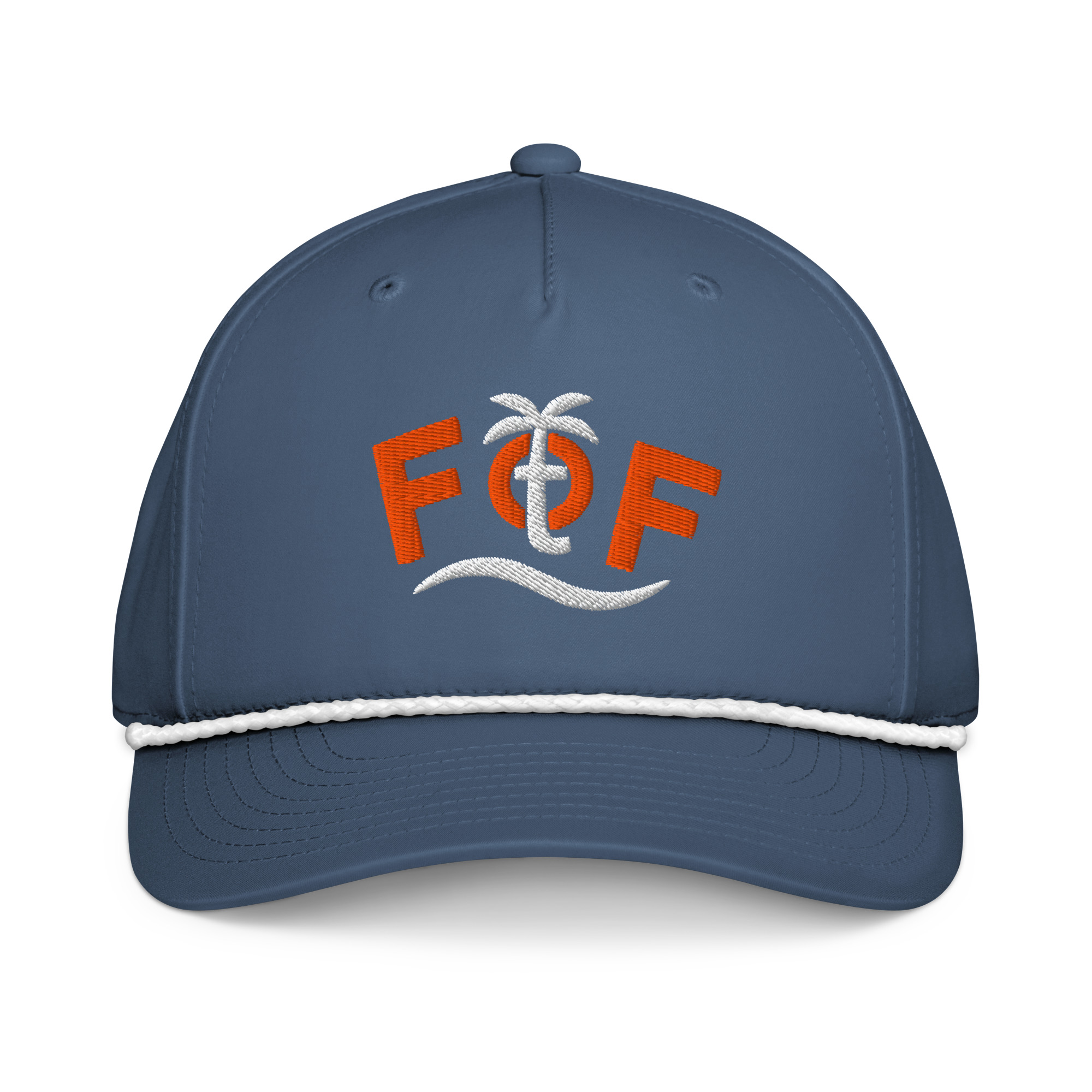 FOTF Palm Tree Logo Classic Rope Hat - Image 2