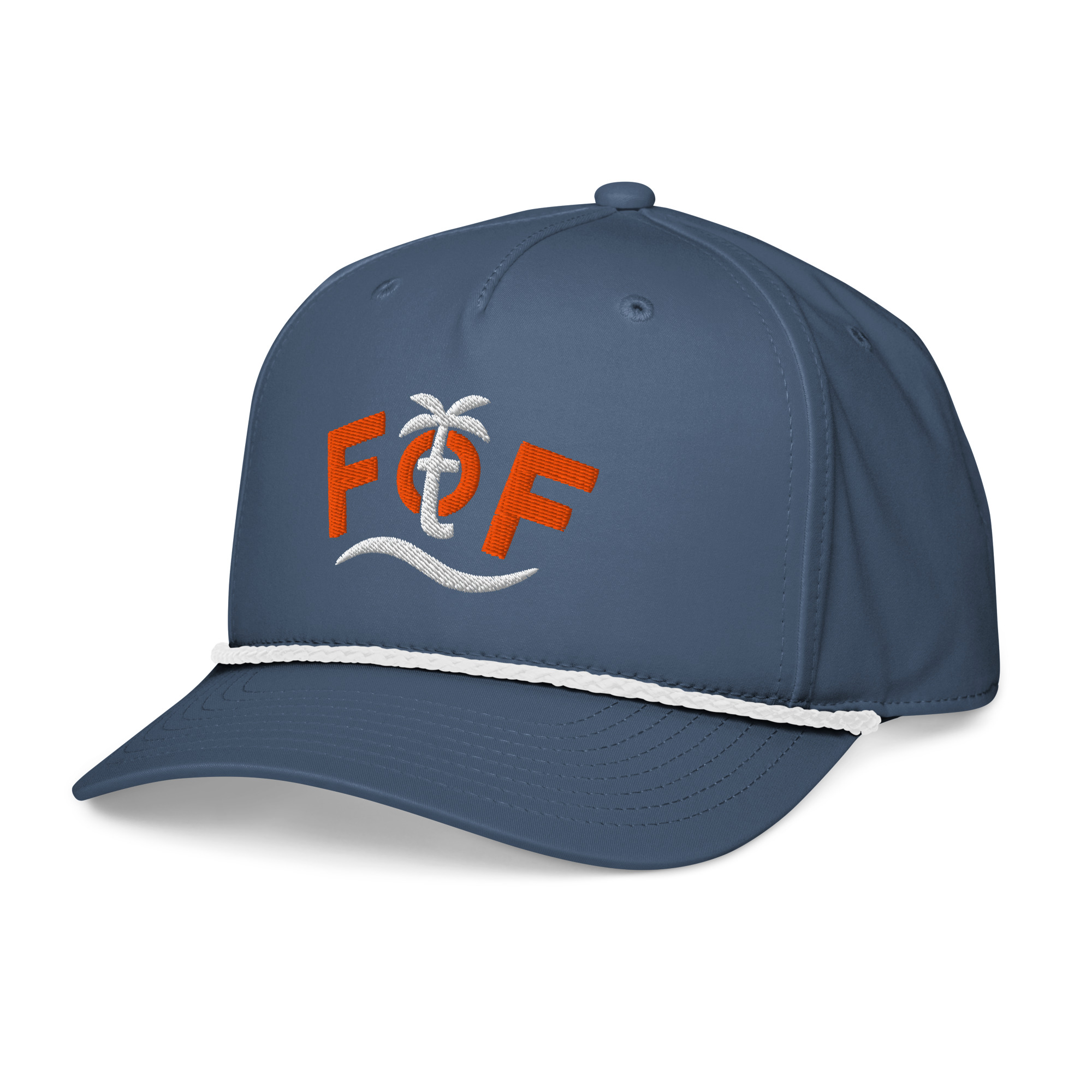 FOTF Palm Tree Logo Classic Rope Hat - Image 4