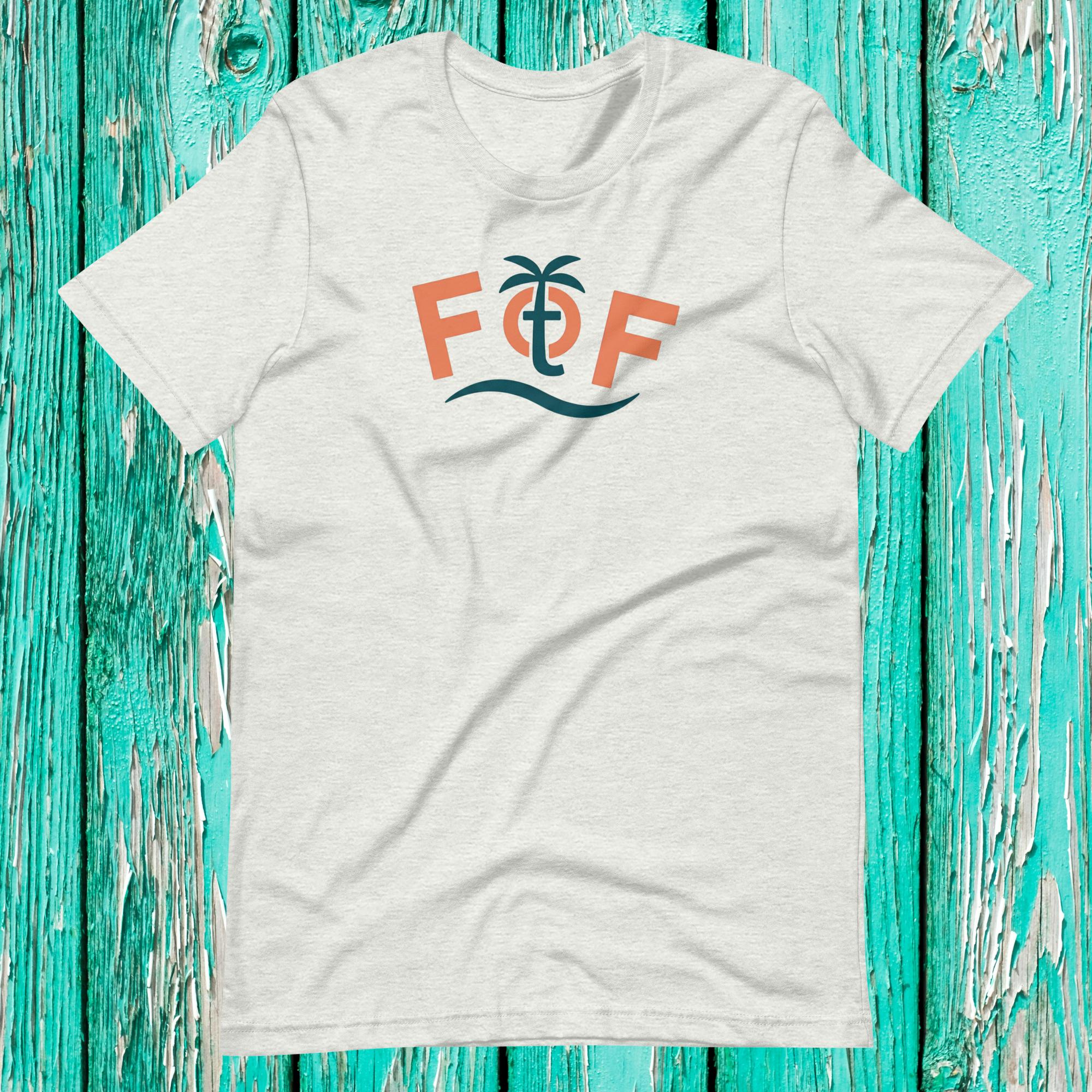 Focus on the Faith Palm Tree Logo